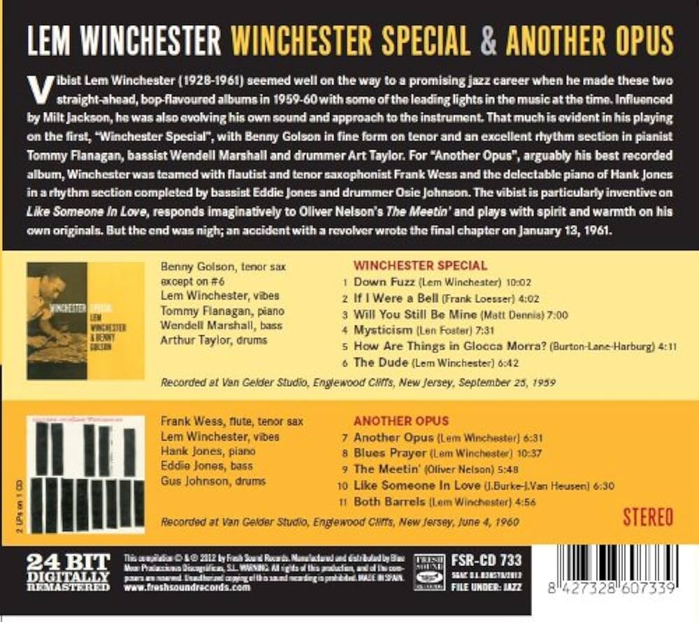 Amazon.co.jp: WINCHESTER SPECIAL & ANOTHER OPUS: ミュージック